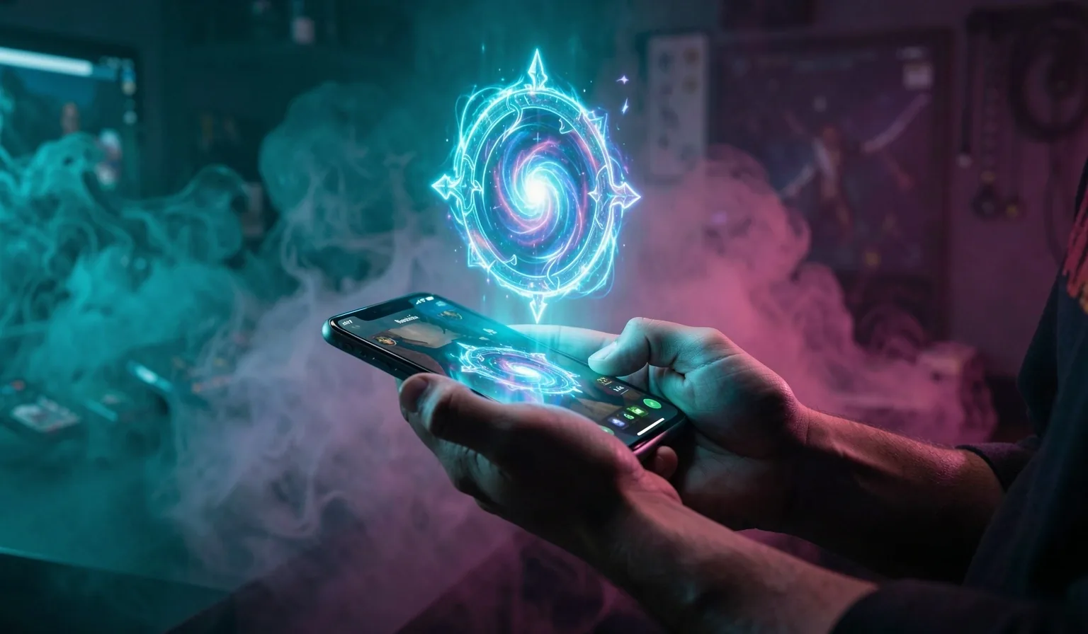 Immersive digital landscape